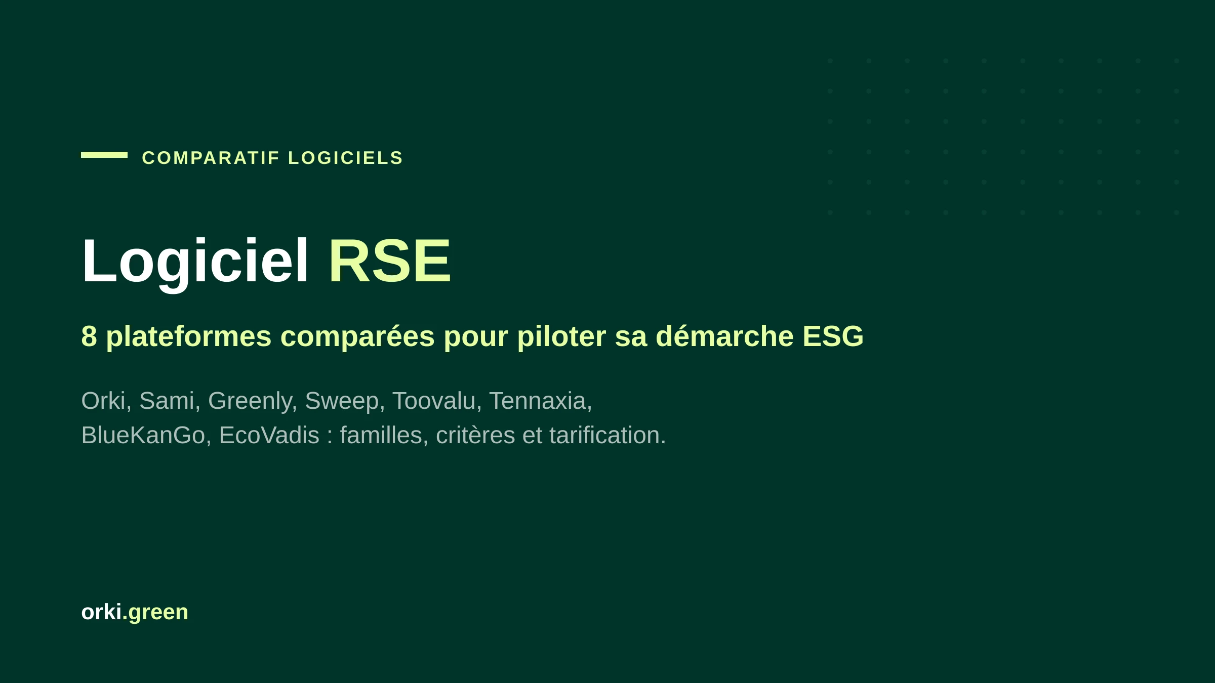 Logiciel RSE : comparatif des plateformes pour piloter sa démarche ESG en 2026