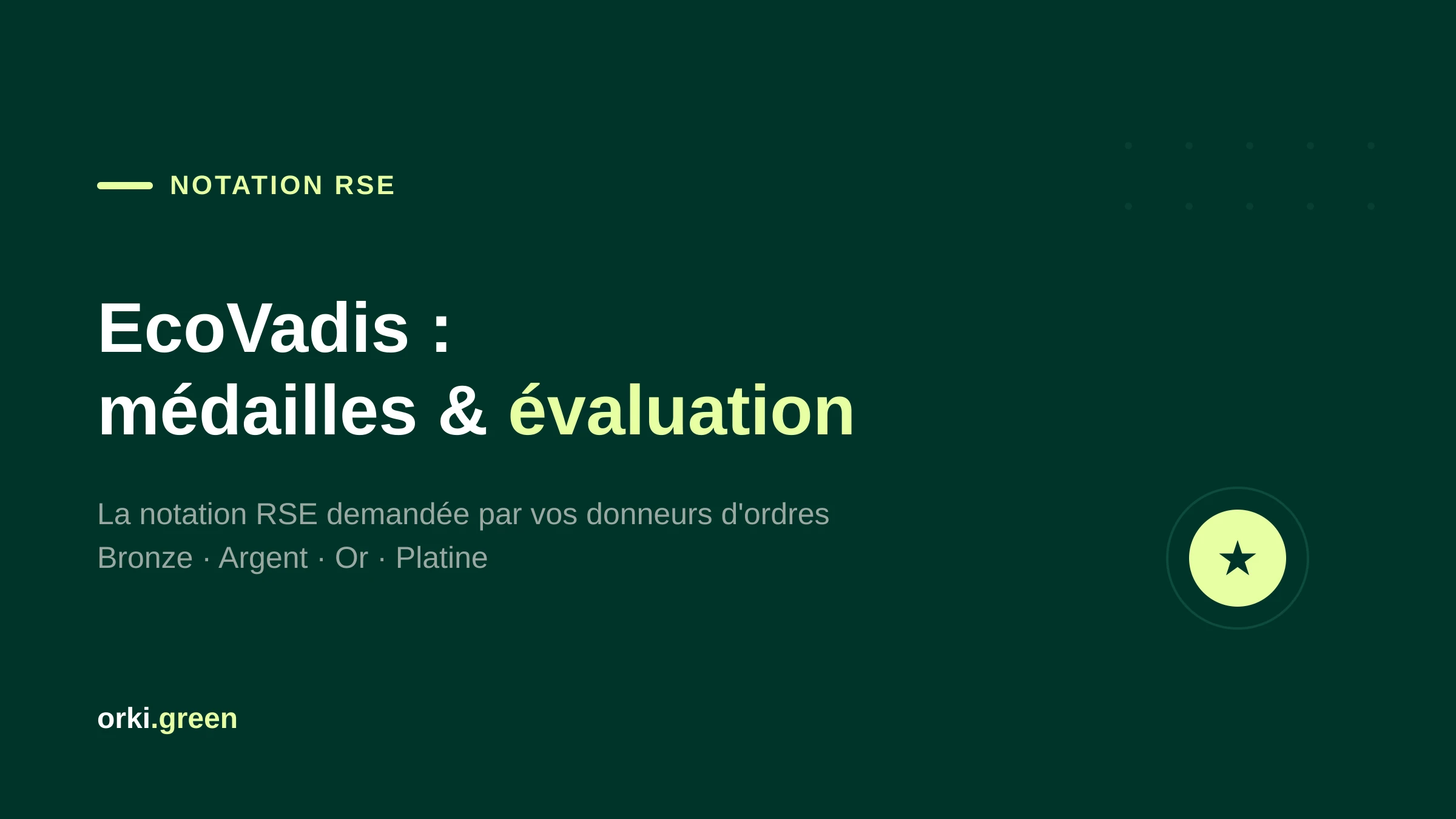 EcoVadis : définition, évaluation et fonctionnement